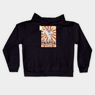 Kitty Kung Fu Master Kids Hoodie